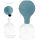 pulox Schröpfglas aus Echtglas diverse Größen und Farben blau 52mm