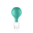 pulox Schröpfglas aus Echtglas diverse Größen und Farben grün 32mm